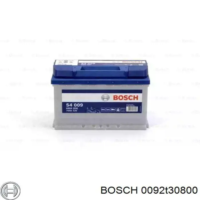 Batería de arranque BOSCH 0092T30800