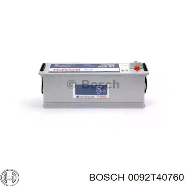 Batería de arranque Bosch 0092T40760 precio, desde 222,21 EUR
