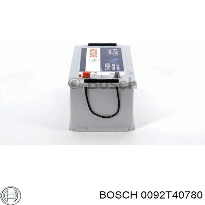Batería de Arranque Bosch (0092T40780)