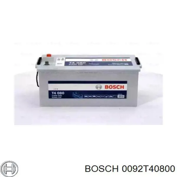 Batería de Arranque Bosch T4 215 ah 12 v B00 (0092T40800)