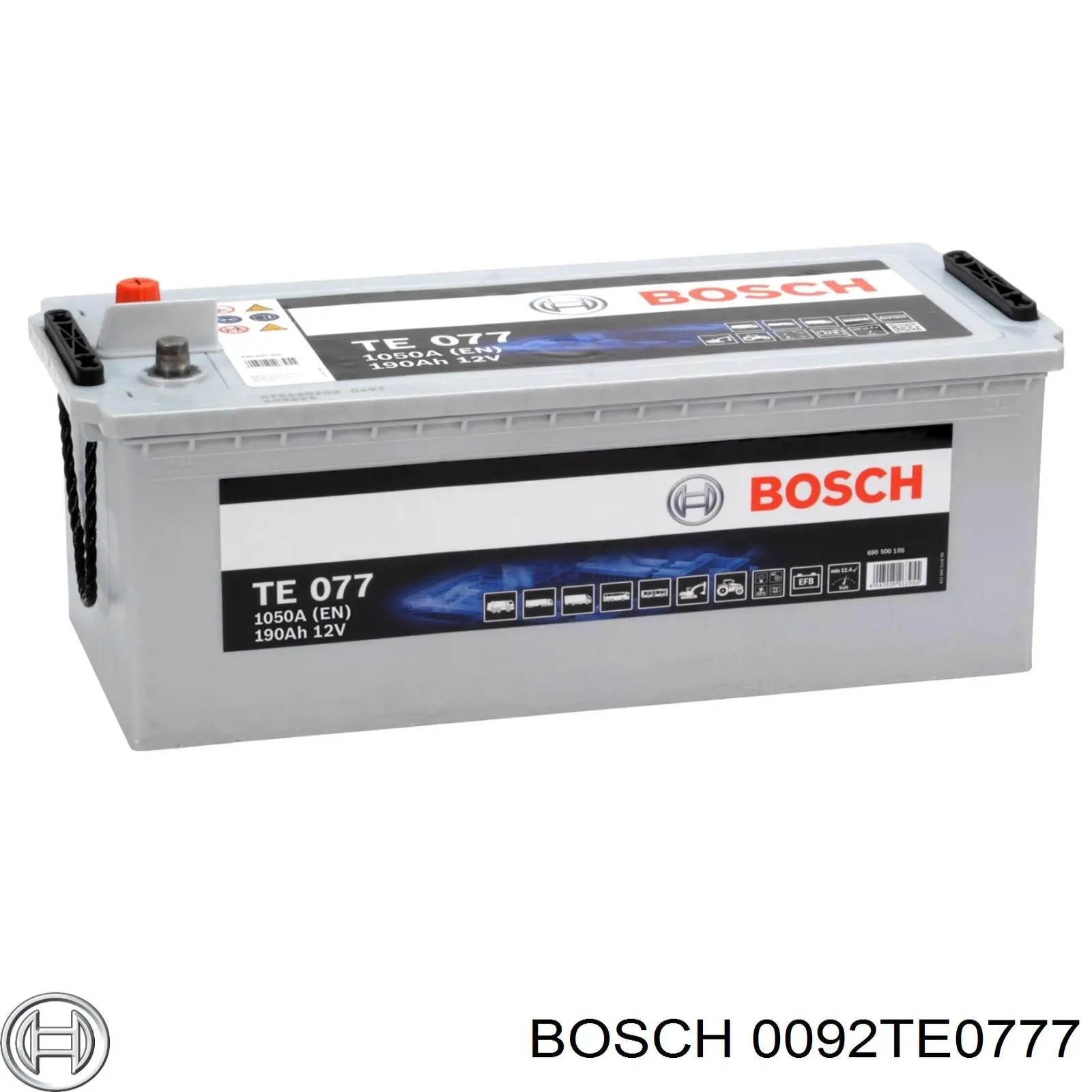 Batería de arranque BOSCH 0092TE0777