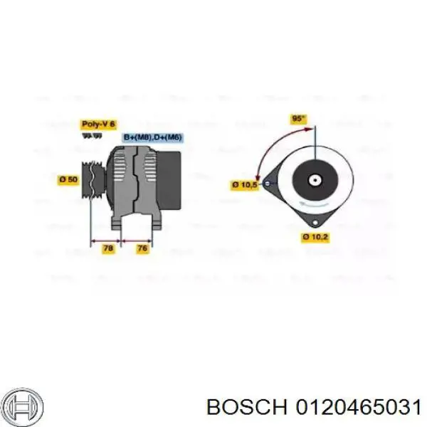 Comprar 0120465031 Bosch Dynamo