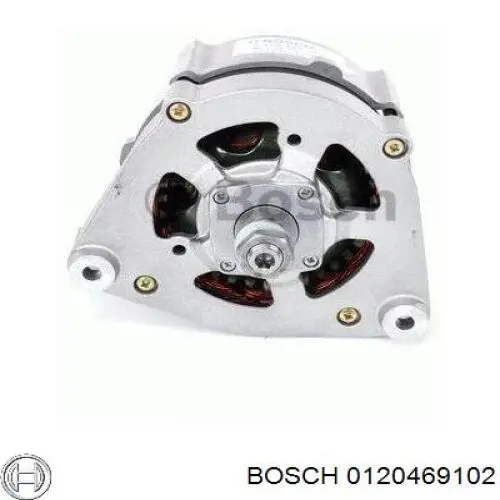0120469102 Bosch alternador