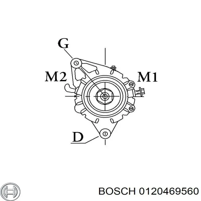 Alternador 12311711375 BMW