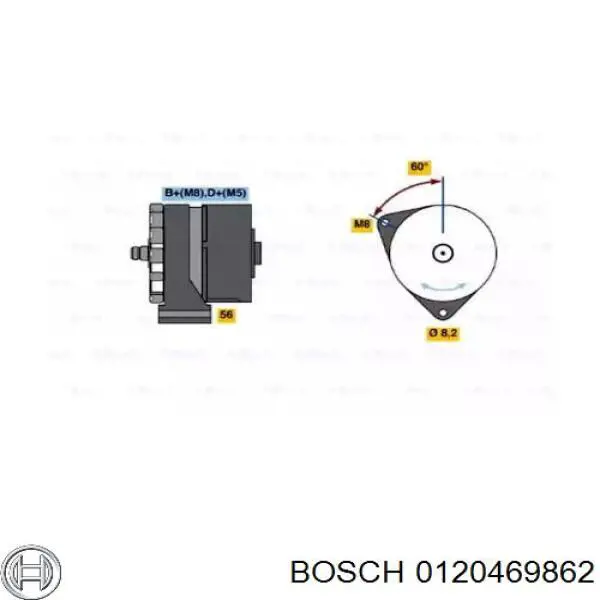 Comprar 0120469862 Bosch Dynamo