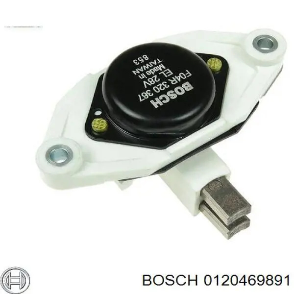 0120469891 Bosch alternador