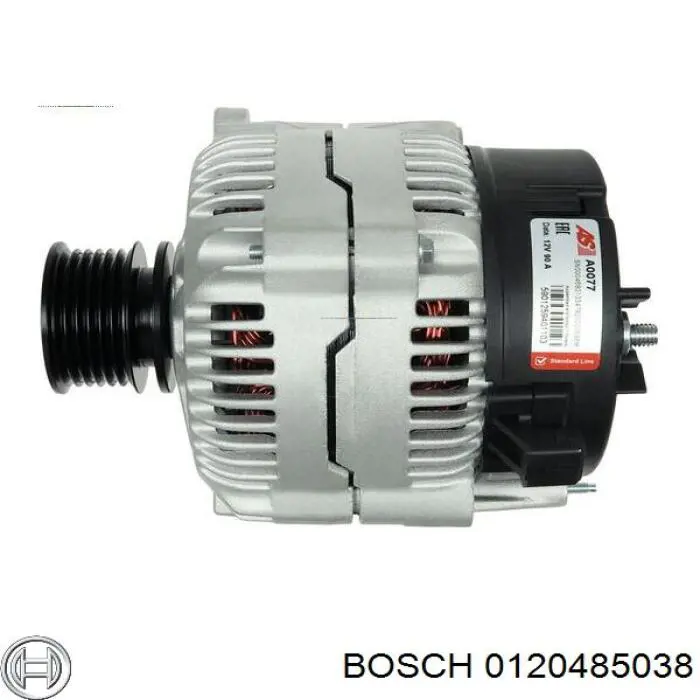 0120485038 Bosch alternador