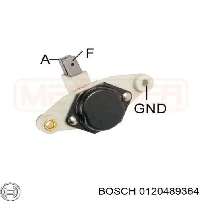 0120489364 Bosch alternador