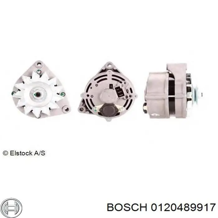 0120489917 Bosch alternador