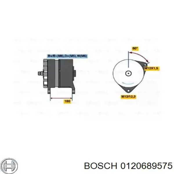 Generador Bosch 0120689575