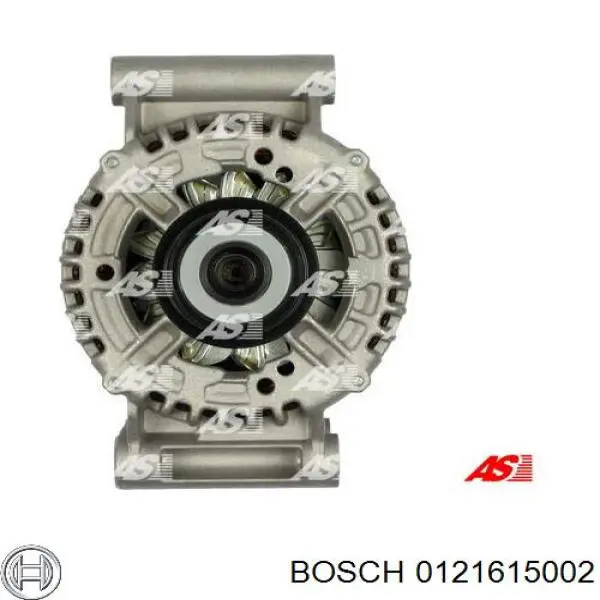 Alternador 0121615002 Bosch