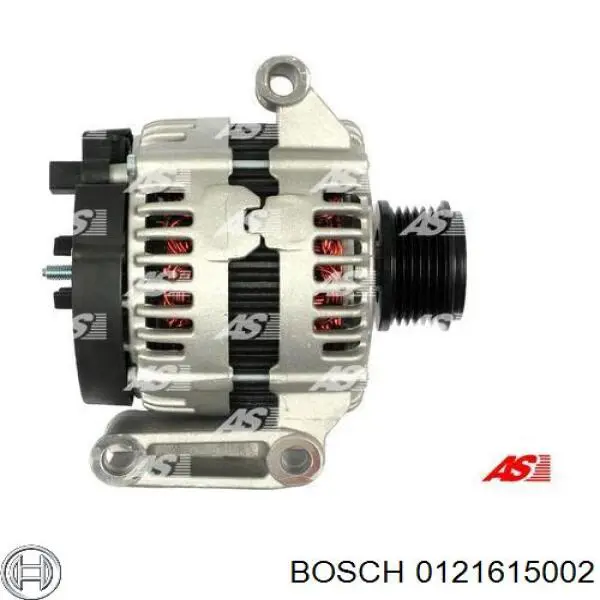 0121615002 Bosch alternador