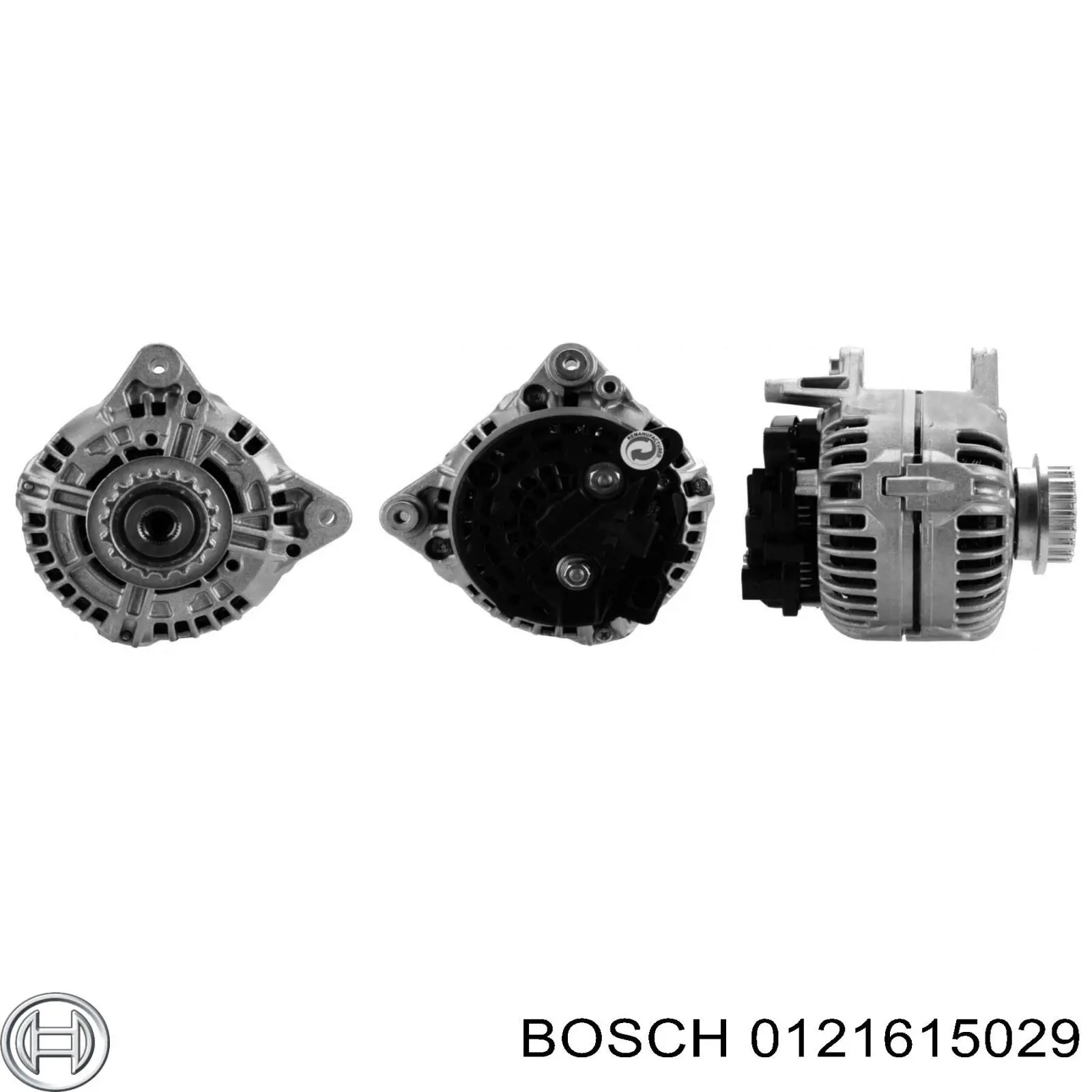 0121615029 Bosch alternador