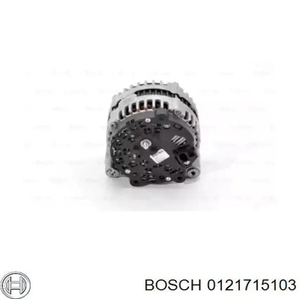 0121715103 Bosch alternador