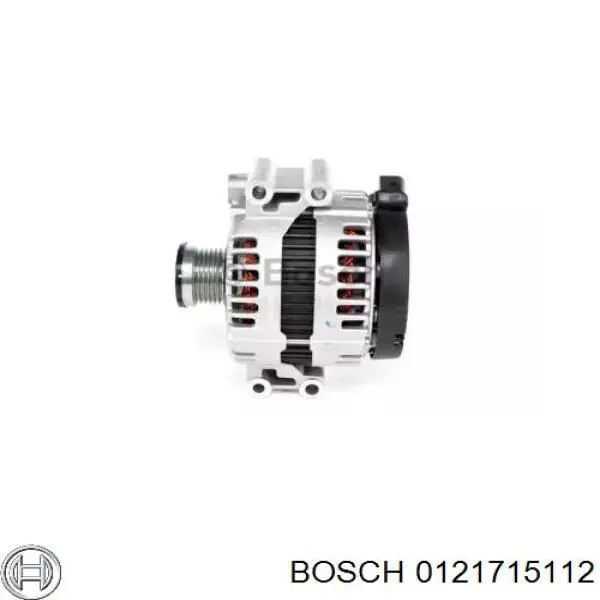 0121715112 Bosch alternador