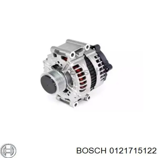 0121715122 Bosch alternador