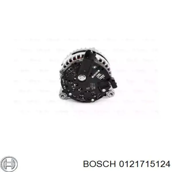 0121715124 Bosch alternador