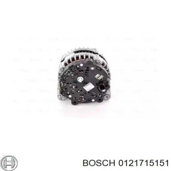 0121715151 Bosch alternador