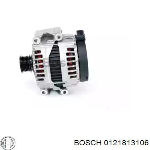 0121813106 Bosch alternador