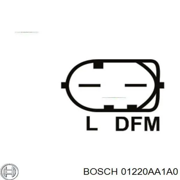 01220AA1A0 Bosch alternador