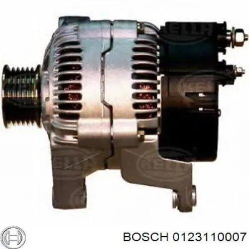 0123110007 Bosch alternador