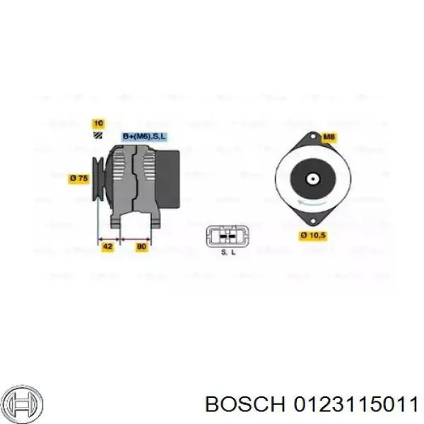 Comprar 0123115011 Bosch Dynamo