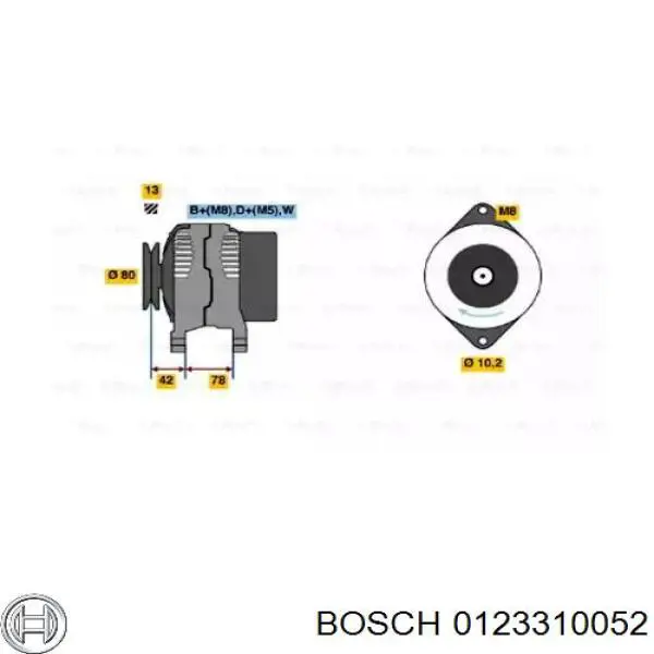 Comprar 0986047200 Bosch Dynamo