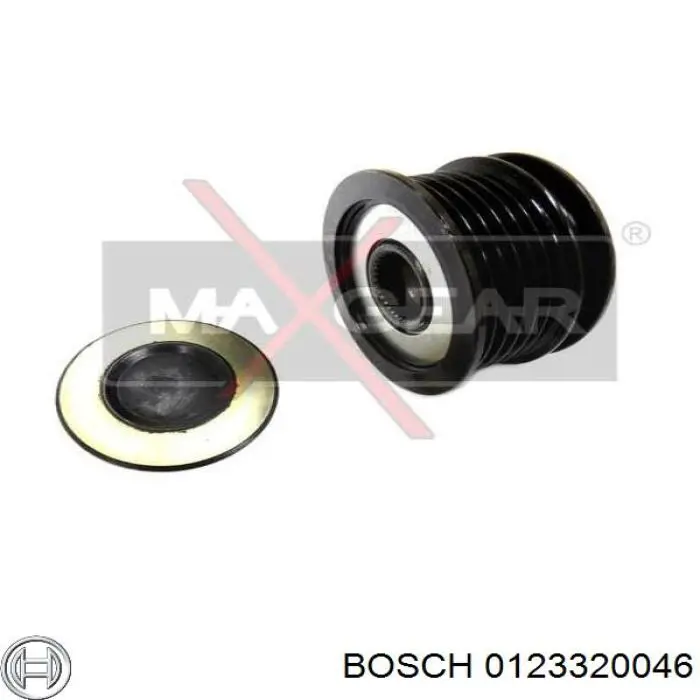 0123320046 Bosch alternador