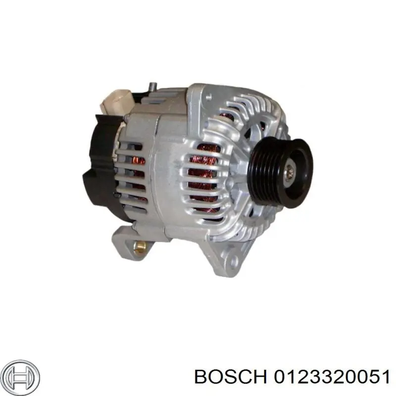 Alternador 0123320051 Bosch