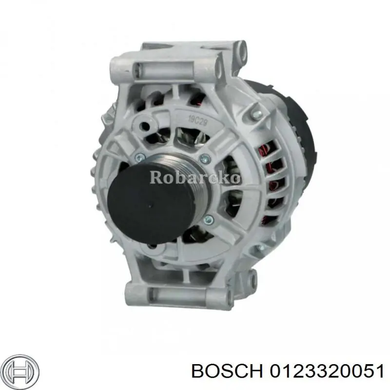 0123320051 Bosch alternador