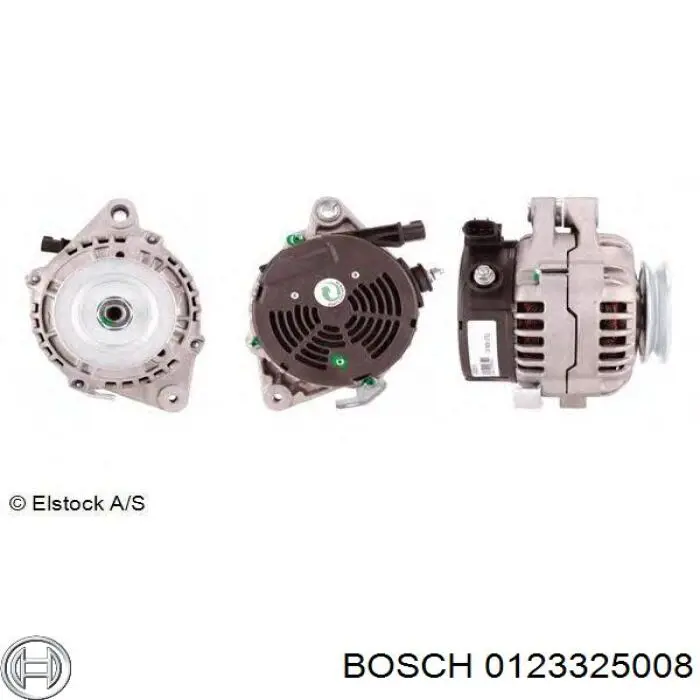 0123325008 Bosch alternador