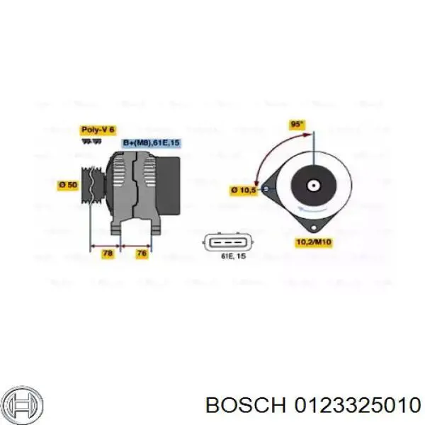 Comprar 0123325010 Bosch Dynamo