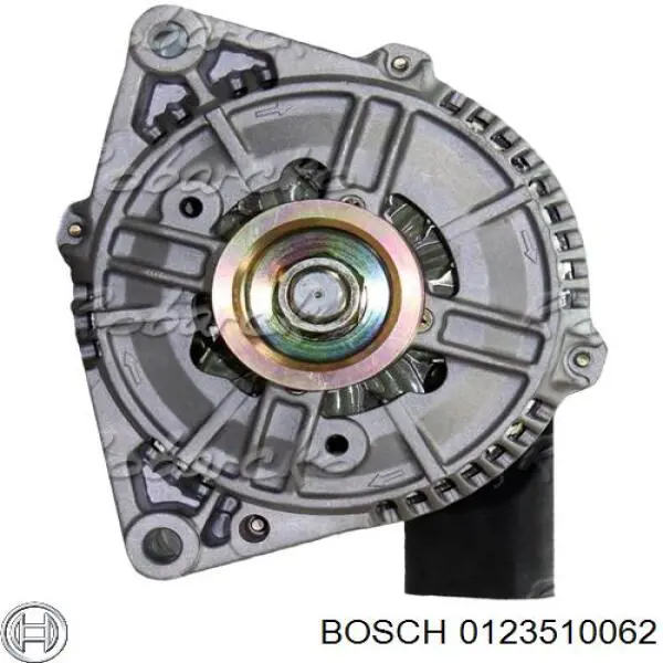 0123510062 Bosch alternador
