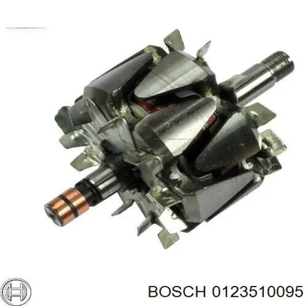 0.123.510.095 Bosch alternador