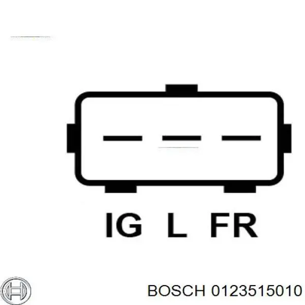 0123515010 Bosch alternador