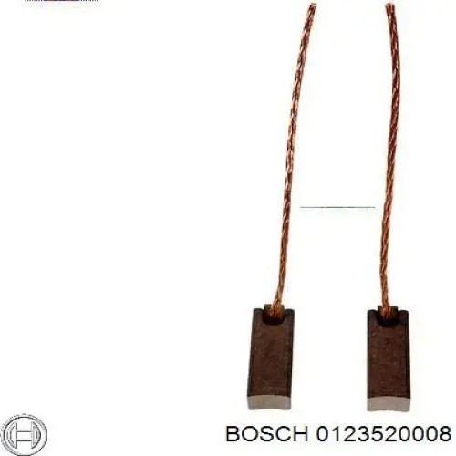 0123520008 Bosch alternador
