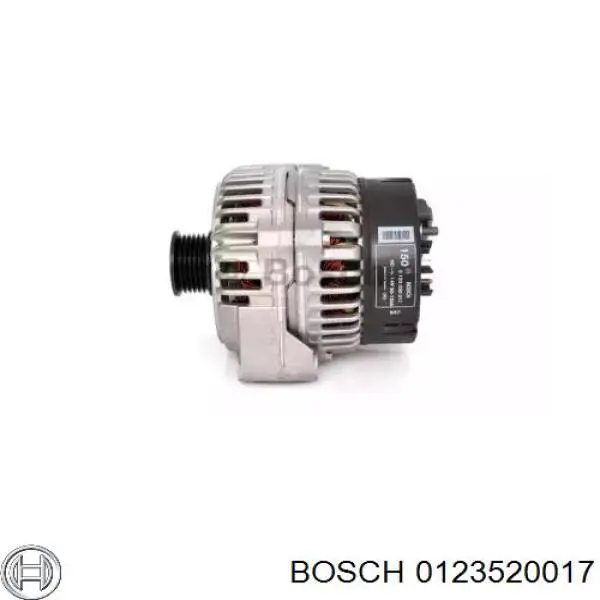 Alternador del motor Bosch 0123520017 precio, desde 98,74 EUR