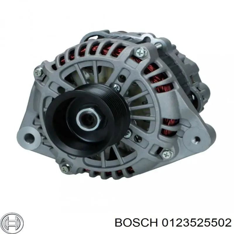 0123525502 Bosch alternador