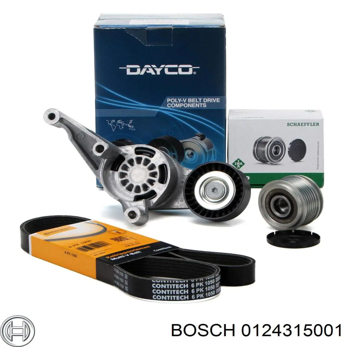 0124315001 Bosch alternador