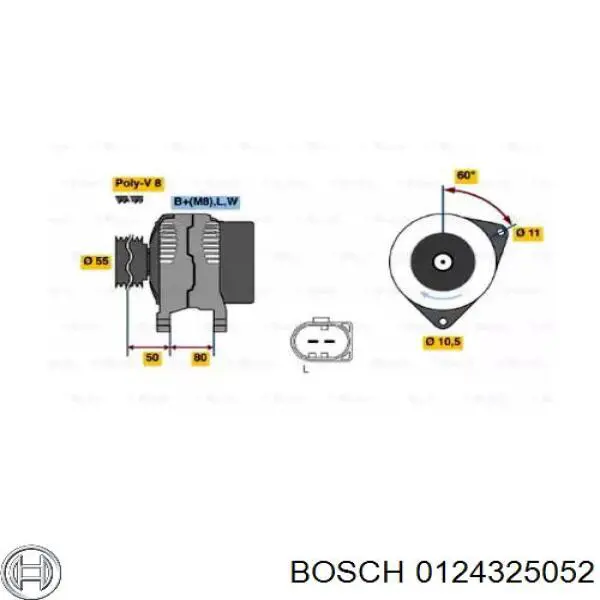 Comprar 0124325052 Bosch Dynamo