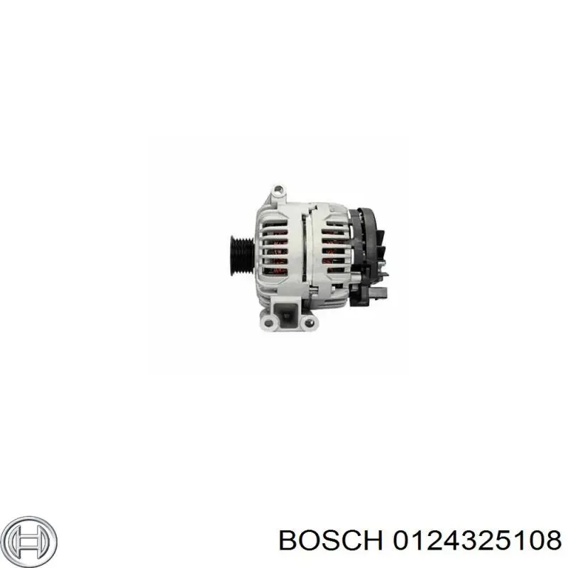 0124325108 Bosch alternador