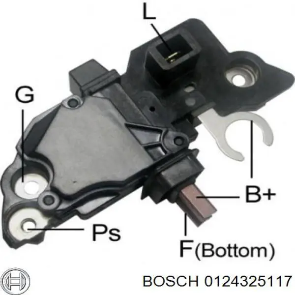 0124325117 Bosch alternador