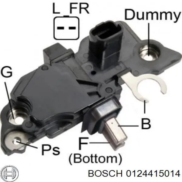 0124415014 Bosch alternador