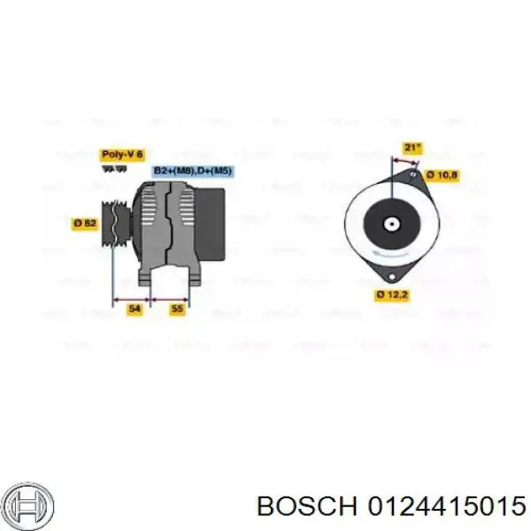 Comprar 0124415015 Bosch Dynamo