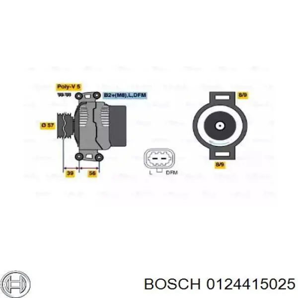 Comprar 0124415025 Bosch Dynamo