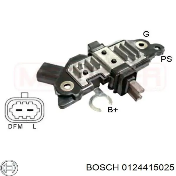 0124415025 Bosch alternador