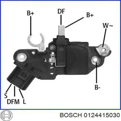 0124415030 Bosch Alternador de coche