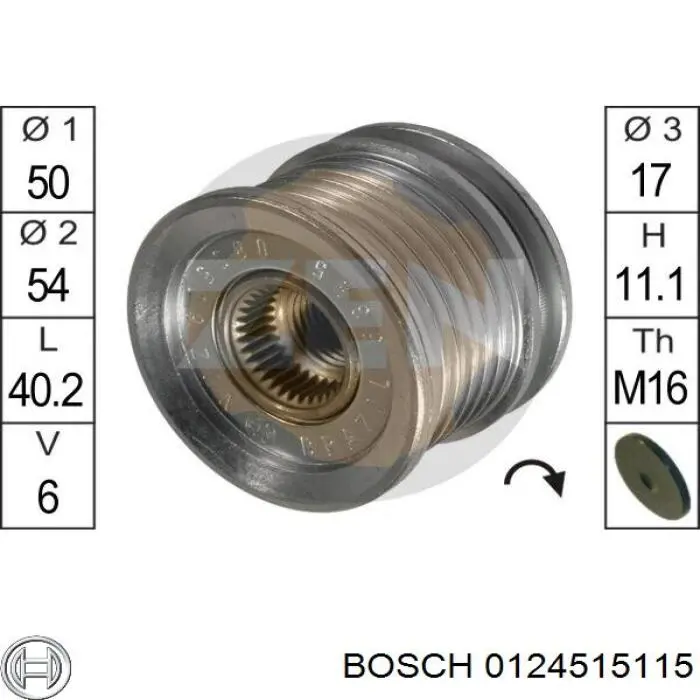 Comprar 0124515115 Bosch Dynamo