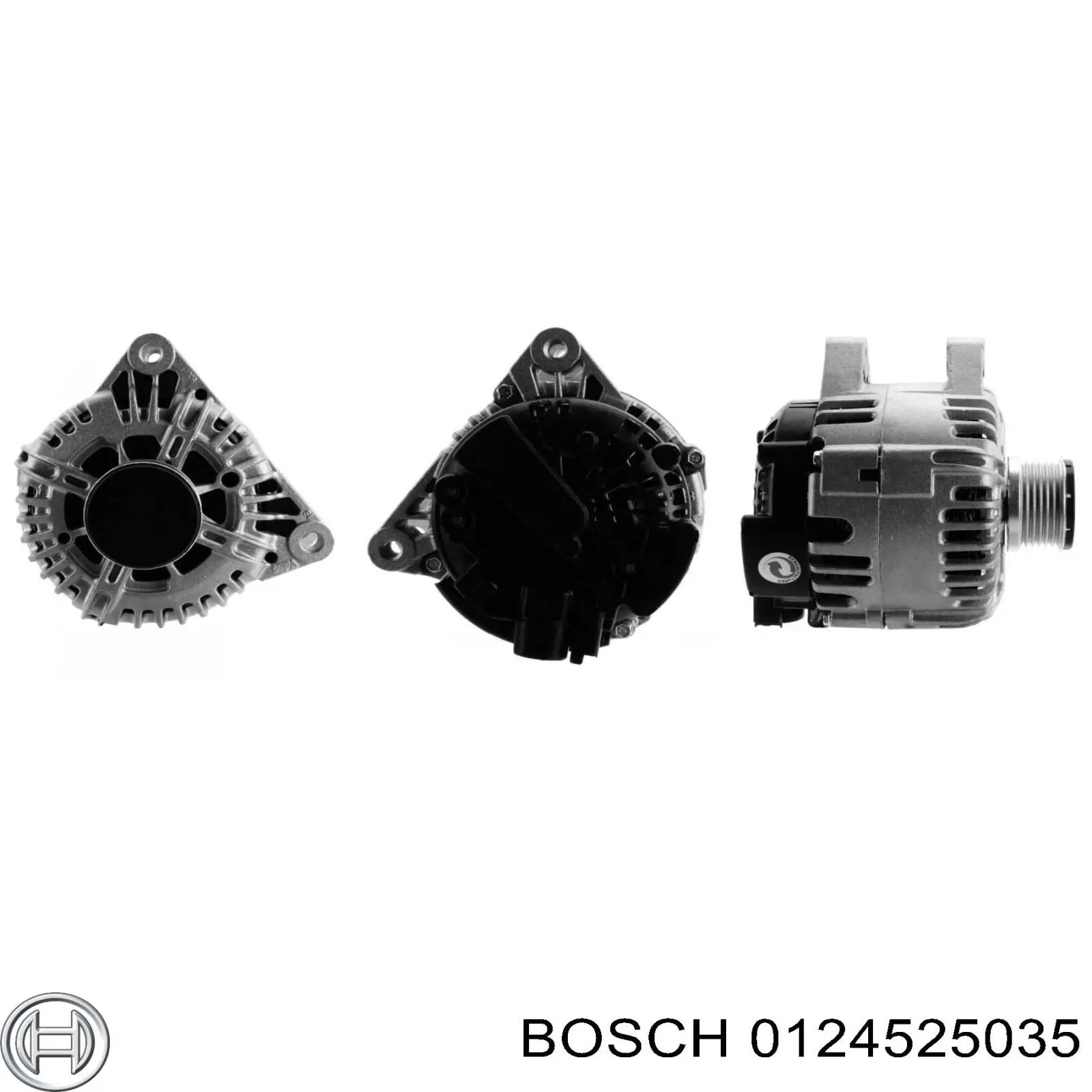 0124525035 Bosch alternador