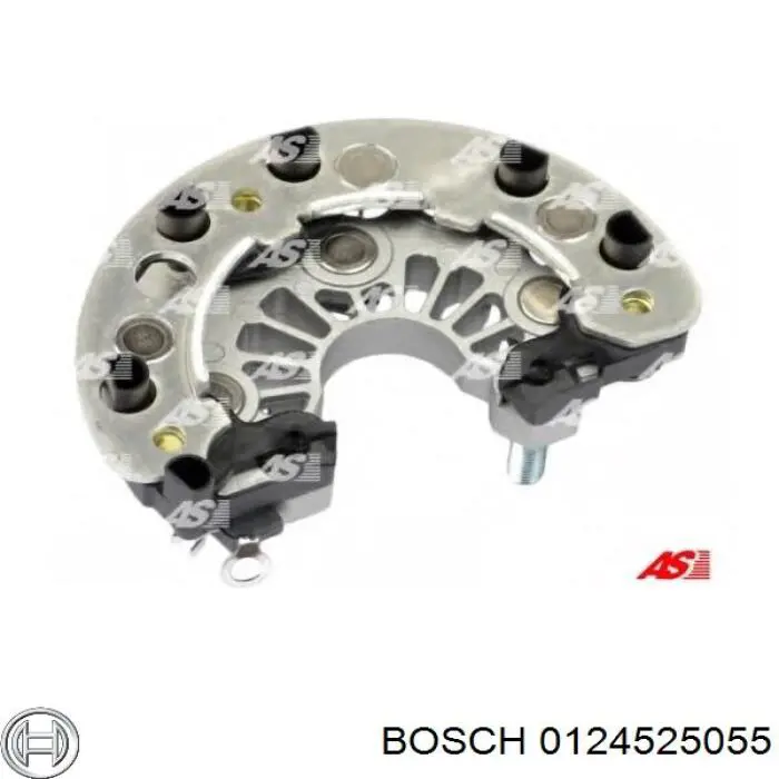 0124525055 Bosch alternador